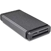 SanDisk PRO-READER Multi-Card -kortinlukija, 3.2 Gen2 USB-C, harmaa