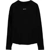 Aim'n Women's Soft Basic Long Sleeve Black XS