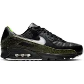 Nike Matalavartiset tennarit 'AIR MAX 90' neonvihreä / musta / meleerattu musta / offwhite