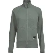 Lundhags Women's Tived Merino Full Zip Aloe Green Välikerrastopit S