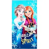 Disney Frozen Pyyhe 100% Puuvilla, Sininen