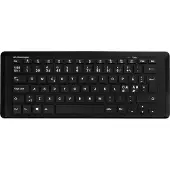 Mousetrapper Type Mini -langaton ergonominen näppäimistö, musta