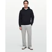 C.P. Company Diagonal Raised Fleece Hooded Sweatshirt - Navy - M