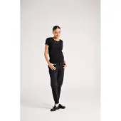 ONLY Maternity Olmlovely S/S Oneck Top 2Pack Noos - Black - S