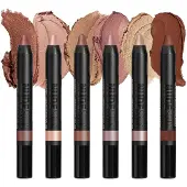 Nudestix Nude Beach Eye Pencil Palette 6 kpl