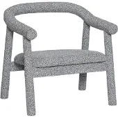 Hubsch Ouli Armchair Grey Melange - Nojatuolit Kumipuu Dotted Grey - 422111