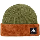 Burton Recycled Vt Beanie Forest Moss/chestnut Brown Pipot OneSize