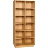 Hubsch Disco Shelf Large - Kirjahyllyt Mdf Natural - 422101