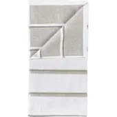 Zone saunapyyhe White–soft grey–eucalyptus, 70x140 cm