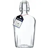 Kadax 6 x 0,5 litran lasipulloa korkilla vodkalikööreille