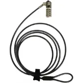 Port Designs Security Cable Serialized Combination, Noble wedge slot 25-pack /901213/25