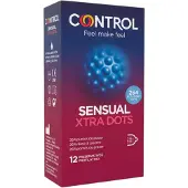 Control - kondomi - extra nystyrät - 12 kpl