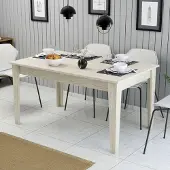 Skye Decor Ruokapöytä Milan 897, hiekanvärinen