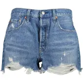 Levi's for woman. 56327-0081 Short 501 Original blue (25), Casual, Cotton, Sustainable