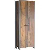 Forte Vaatekaappi Clif CLFS711, ruskea