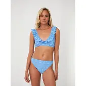 Crãs Bikinitoppi 'Astridcras' sininen / valkoinen