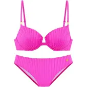 LASCANA Bikini neonpinkki