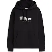 Tommy Hilfiger Collegepaita 'NAUTICAL' musta / valkoinen