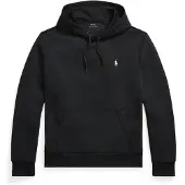 Ralph Lauren for man. 710907092013 Black double knit hoodie sweatshirt (XXL), Casual, Cotton
