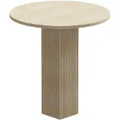 NORR11 SoHO ruokapöytä Beige, Ø80 cm