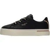 Pepe Jeans Matalavartiset tennarit 'CARLA' beige / musta