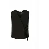Coster Copenhagen Liivi ' EMINA vest in ' musta