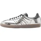 Adidas Originals Matalavartiset tennarit 'SAMBA' hopea