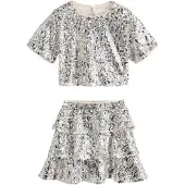 Next Setti hopeanharmaa / hopea