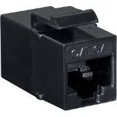 Logilink NK4014, Tasainen, Musta, RJ-45, RJ-45, Naaras, Naaras
