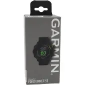 Garmin Forerunner 55 -urheilukello, silikoniranneke, harmaa