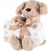 4Living Teddybear pehmo ja torkkupeitto