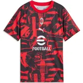 Puma Ac Milan Treenipaita Pre Match - Kaikille Aikoille Punainen/musta Lapset - , koko 128 cm