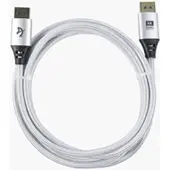 AROZZI DisplayPort 1.4 -näyttökaapeli, 2m, valkoinen