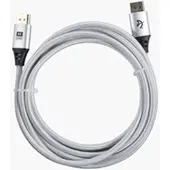 AROZZI DisplayPort 1.4 -näyttökaapeli, 3m, valkoinen