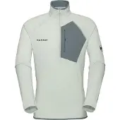 Mammut Men's Aenergy Light ML Half Zip Pull Silver Sage/Strata Välikerrospuserot XXL
