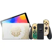 Nintendo Switch OLED, Switch, NVIDIA Custom Tegra, Kulta, Analoginen/Digitaalinen, D-pad, Kotipainike, Painikkeet