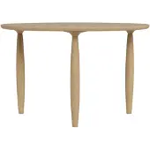 NORR11 Oku ruokapöytä Natural oak, Ø120 cm