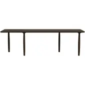 NORR11 Oku ruokapöytä 250 cm Dark smoked oak