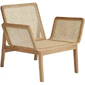 NORR11 Le Roi Armchair - Nojatuolit Rottinki Natural Oak - W1LER14008FSCWNANO00000