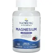 Nordic Naturals , Magnesium Gummies, Sinappi Laventeli, 300 mg, 60 Gummies (100 mg per Gummy)