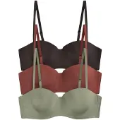 The Set Rintaliivi khaki / burgundin punainen / musta