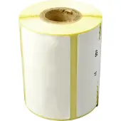 Brother DIRECT THERMAL LABEL ROLL 76X44 MM / 400 LABELS/ROLL (PK OF 8) (BDE1J044076066)