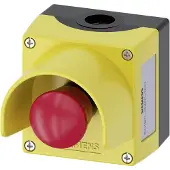 Siemens Suljettava muovilaatikko, 1 komentopiste