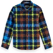 Scotch & Soda Flannel Checked Pitkähihainen Kauluspaita