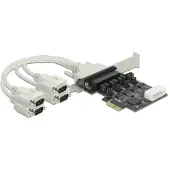 DeLOCK 89895, PCIe, Sarja, Matala profiili, PCIe 2.0, RS-232, 256 B