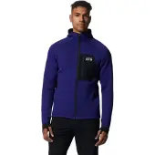 Mountain Hardwear Polartec Power Grid Kokovetoketjullinen Collegepaita