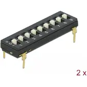 DeLOCK 66309, Dip-kytkin, 2 kpl, Tuubi