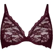 Hunkemoller Aveline Up - Burgundy - 80 B