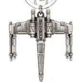 Star Wars X-Wing -tinasta valmistettu avaimenper