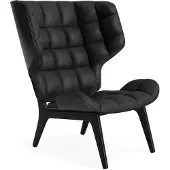 NORR11 Mammoth Armchair Black - Nojatuolit Tammiviilu Musta - W1MAM14008FSCOBLVL21003